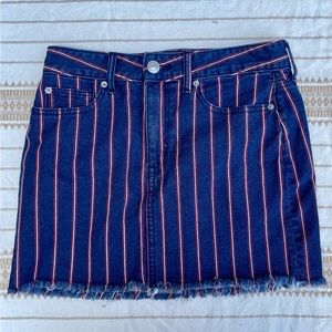 American Eagle Retro jean skirt